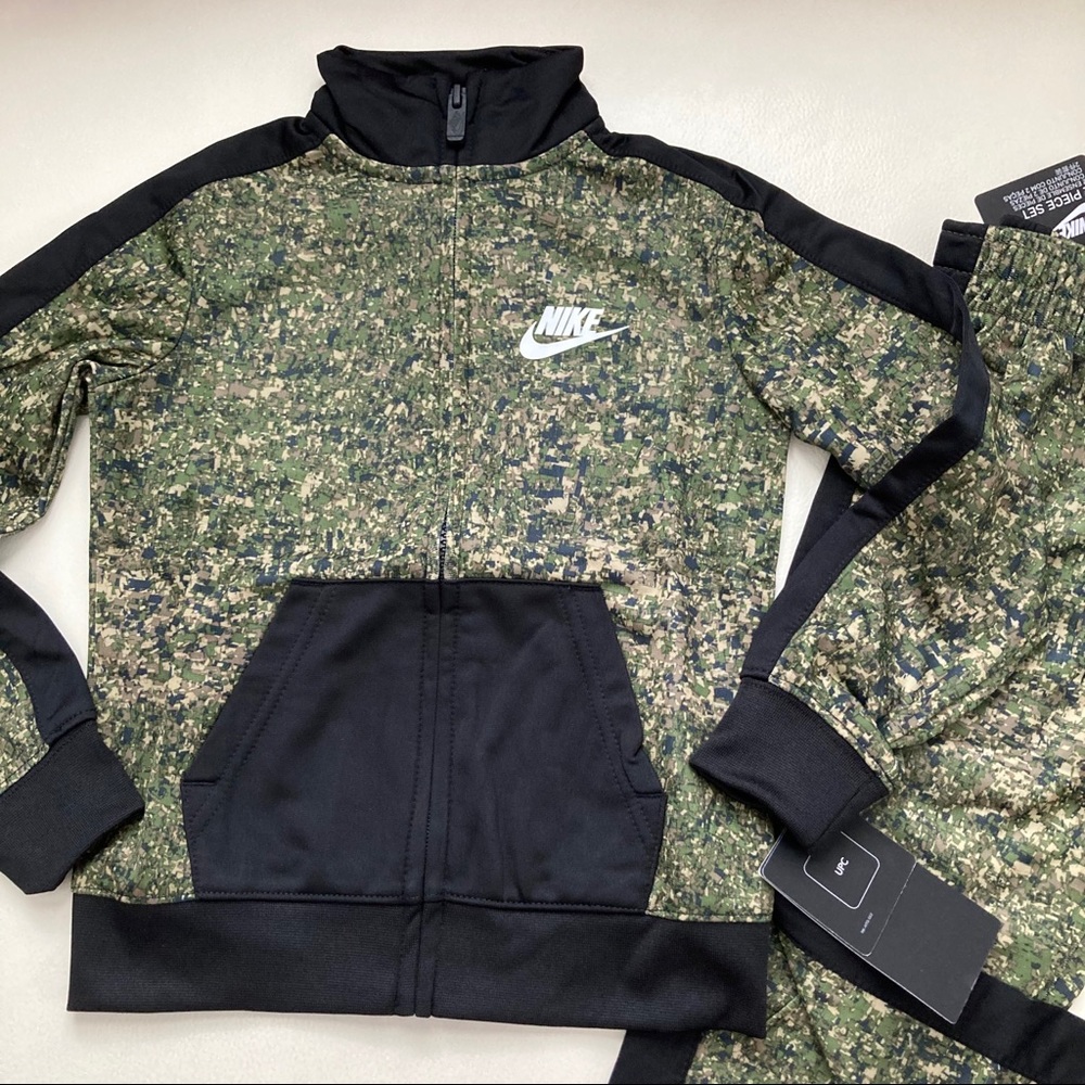 Nike active performance Camouflage Track Zip Jacket Pants Set Outfit 5053 - Picture 6 of 12